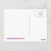 Carte Postale Merci Rainbow Stripes (Dos)