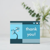 Carte Postale merci : retro tree (Debout devant)