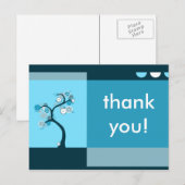 Carte Postale merci : retro tree (Devant / Derrière)