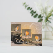 Carte postale Merci Robin Tryptych (Debout devant)