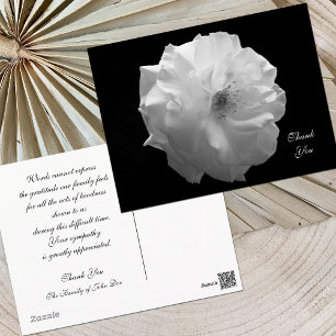 Carte postale Merci rose