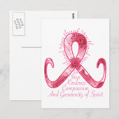 Carte Postale Merci rose du carbone (Devant / Derrière)