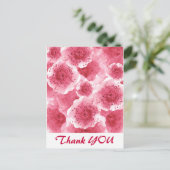 Carte Postale Merci rose du carbone (Debout devant)