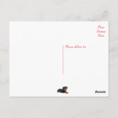 Carte Postale Merci Rottweiler Chien Chien Chien Chien Salutatio (Dos)