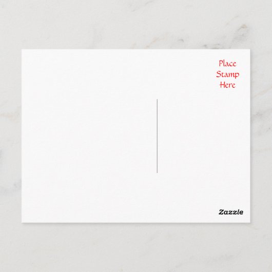 Carte postale Merci rouge Gerbera Fleur Pot (Dos)