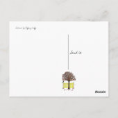 Carte Postale Merci, saisons (Dos)