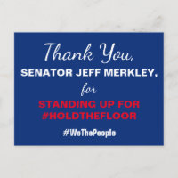 Merci Sénateur Merkley #HoldTheFloor Résistez