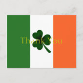 Carte Postale Merci shamrock (Devant)