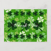 Carte Postale Merci shamrock (Devant)