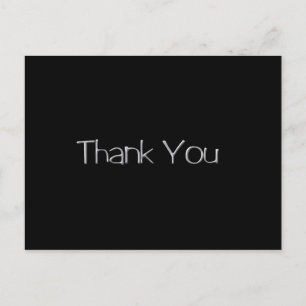 Carte Postale Merci Silver