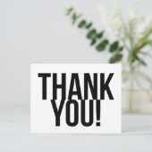 Carte Postale Merci simple (Debout devant)