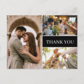 Carte Postale Merci simple Mariage photo (Devant)