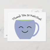 Carte Postale Merci So Matcha (Devant / Derrière)