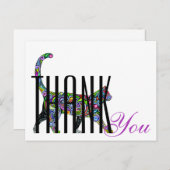 Carte postale Merci - SRF (Devant / Derrière)