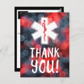 Carte Postale merci star of life bokeh (Devant / Derrière)