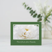 Carte postale Merci Sympathie (Debout devant)