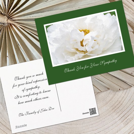 Carte postale Merci Sympathie