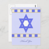 Carte postale Merci Sympathie juive (Devant / Derrière)