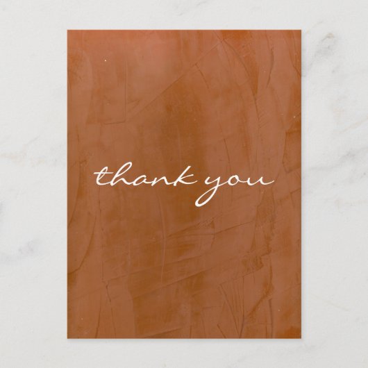 Carte Postale Merci Tangerine (Devant)