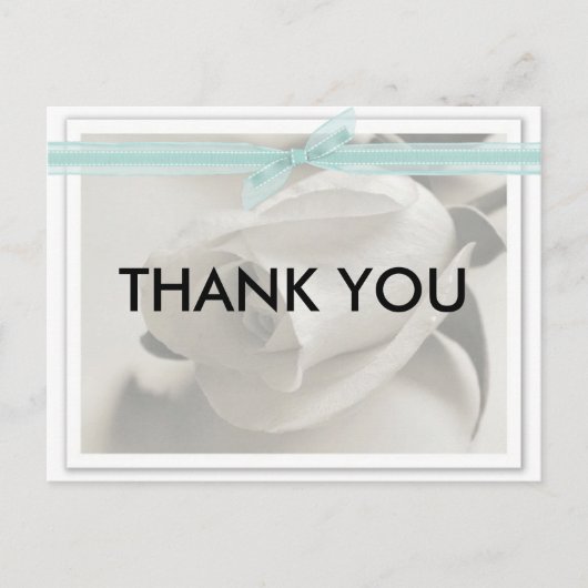 Carte Postale Merci Tiffany (Devant)