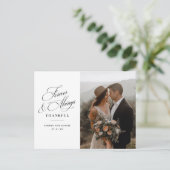 Carte Postale Merci toujours et toujours Mariage (Debout devant)