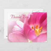 Carte postale Merci Tulips Spring (Devant / Derrière)