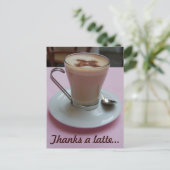 Carte Postale Merci un latte (Debout devant)