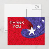 CARTE POSTALE MERCI USA (Devant / Derrière)