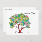 Carte Postale Merci, Valentine (Devant / Derrière)