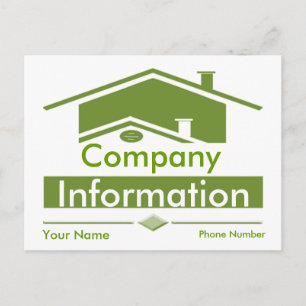 Carte Postale Merci verdoyant