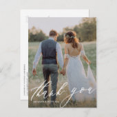 Carte postale Merci verticale (Devant / Derrière)