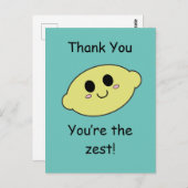 Carte Postale Merci - Vous êtes le meilleur (Devant / Derrière)