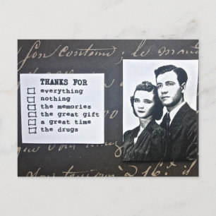 CARTE POSTALE-MERCI-VOUS NOTE-FIXE TOUTE OCCASION