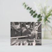 Carte Postale Merci Wagon Wheel (Debout devant)