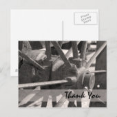 Carte Postale Merci Wagon Wheel (Devant / Derrière)