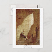 Carte Postale Mercredi Des Cendres Par Carl Spitzweg (Devant / Derrière)