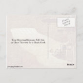 Carte Postale Mercredi Des Cendres Par Carl Spitzweg (Dos)