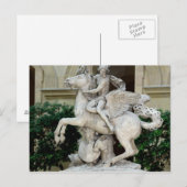 Carte Postale Mercure équitation Pegasus (Devant / Derrière)