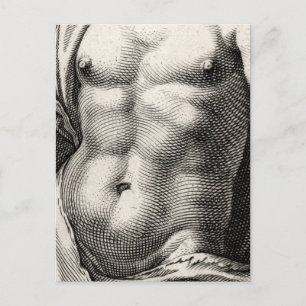 Carte Postale Mercure par Goltzius