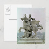 Carte Postale Mercure sur Pegasus 1701-02 (Devant / Derrière)