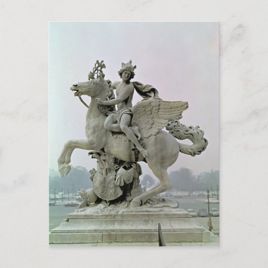 Carte Postale Mercure sur Pegasus 1701-02 (Devant)