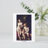 Carte Postale Mercure, Vénus Et Cupidon Par Correggio (Debout devant)