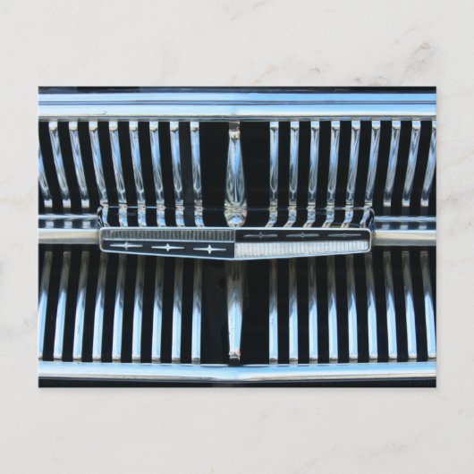 Carte postale Mercury Classic Car Grill 1960 (Devant)