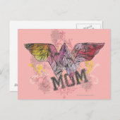 Carte Postale Merde Maman Médias Mixtes (Devant / Derrière)