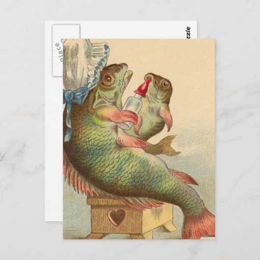 Carte Postale Mère (Devant / Derrière)