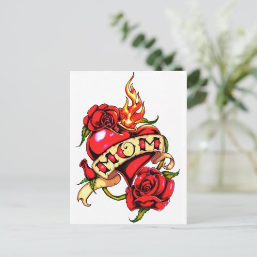 Carte Postale Mère (Debout devant)