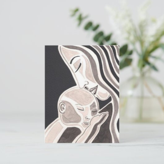 Carte Postale Mère Amour (Debout devant)