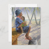 Carte Postale Mère Amour 2003 (Devant / Derrière)