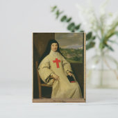 Carte Postale Mère Angelique Arnauld Abbess (Debout devant)