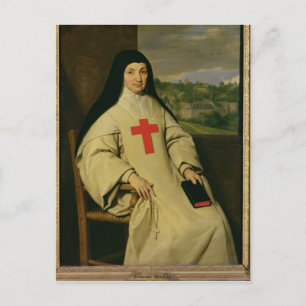 Carte Postale Mère Angelique Arnauld Abbess
